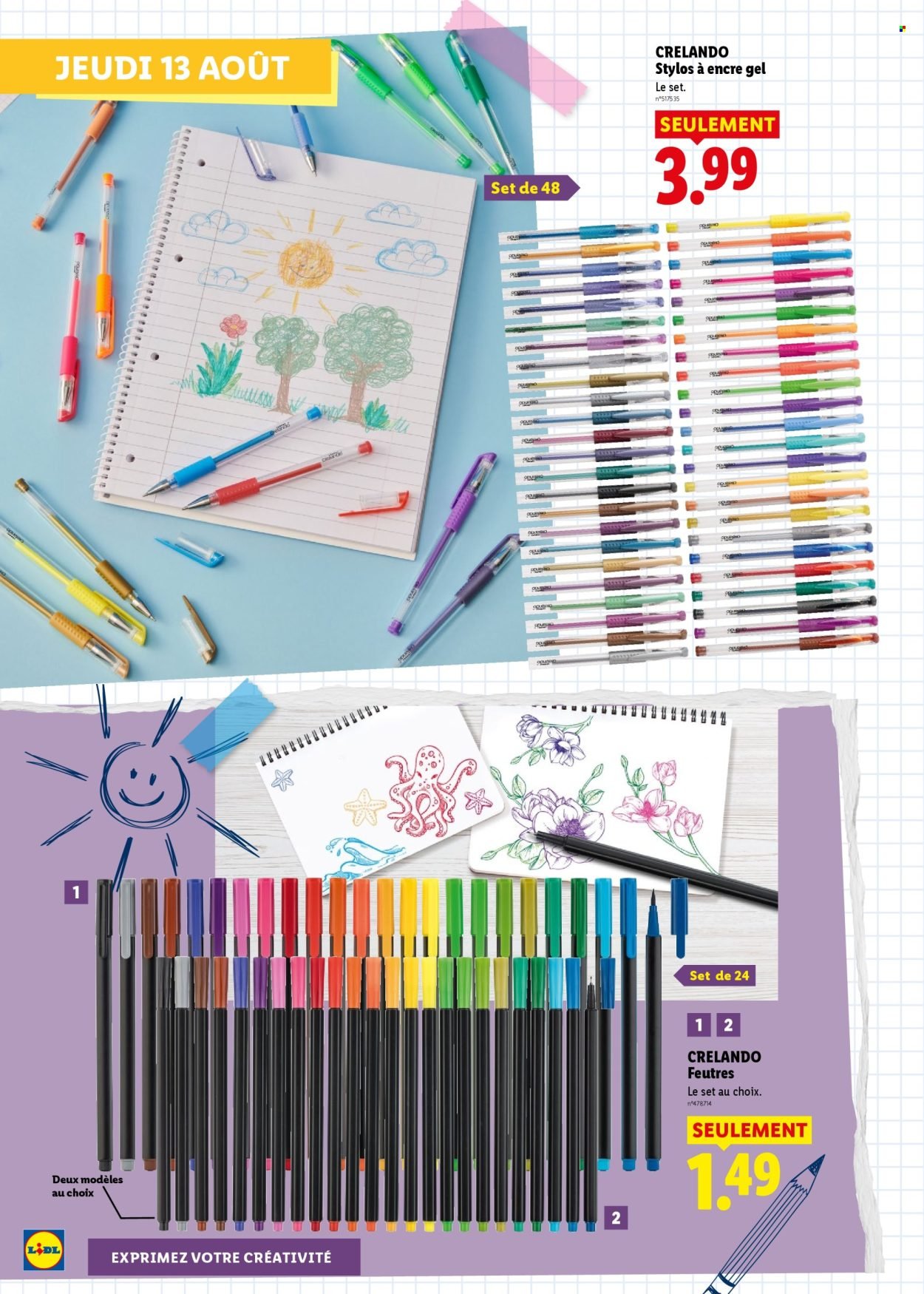 Catalogue LIDL - Préparez la rentrée