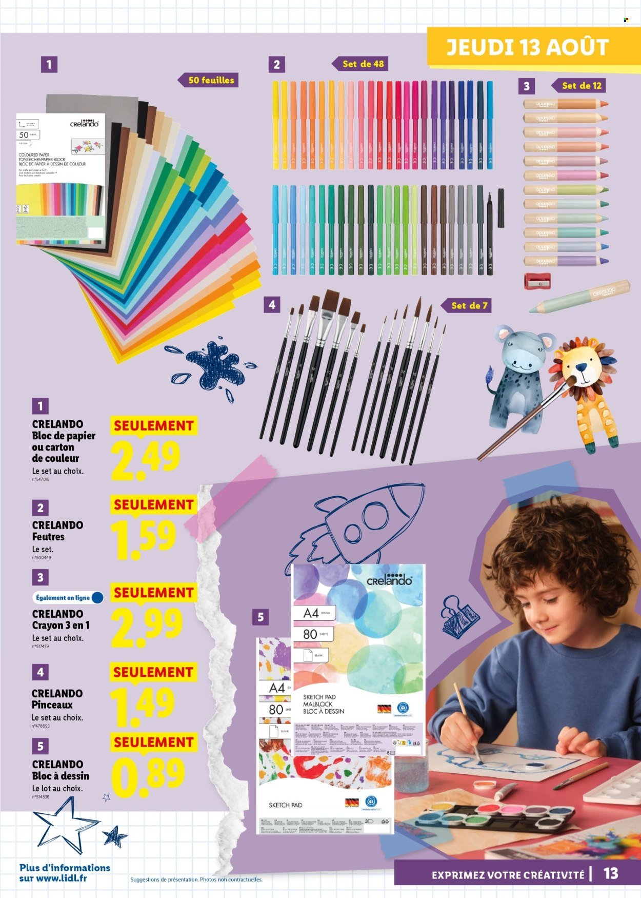 Catalogue LIDL - Préparez la rentrée