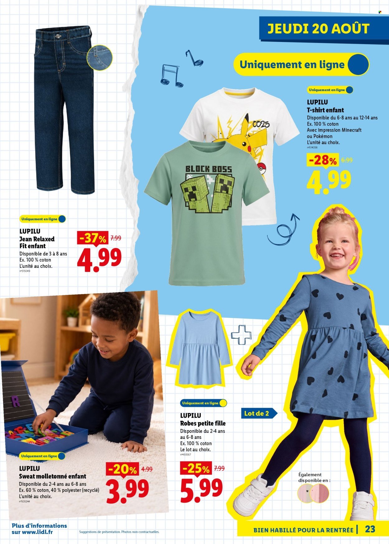 Catalogue LIDL - Préparez la rentrée
