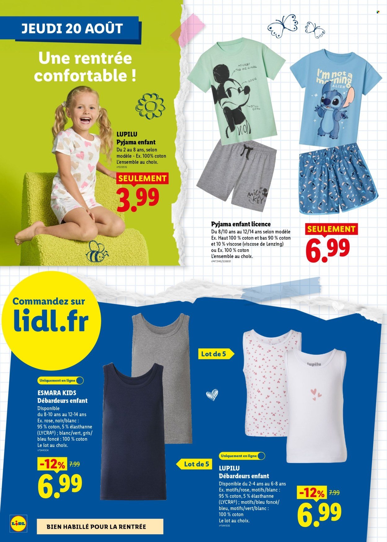 Catalogue LIDL - Préparez la rentrée