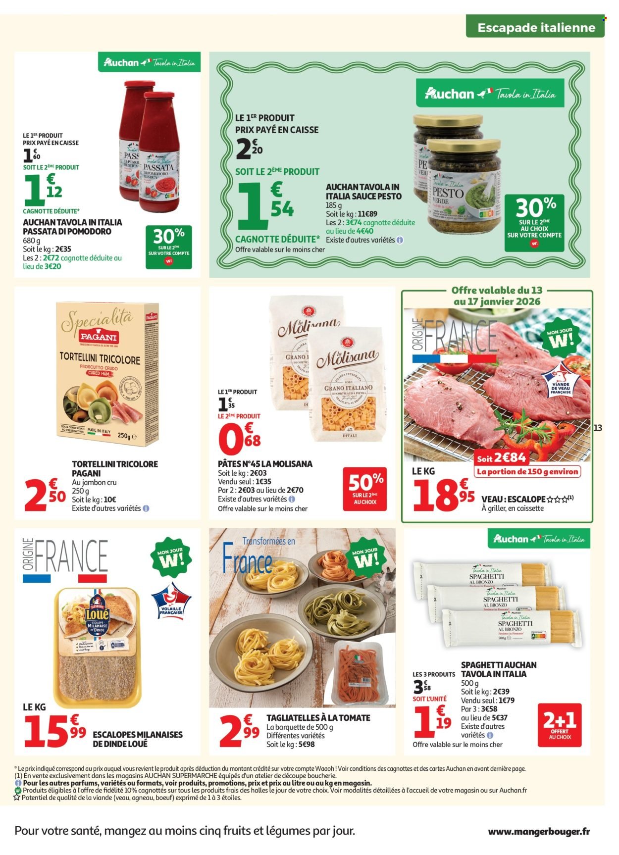 Catalogue AUCHAN - Petits prix savoureux (2026-01-13 - 2026-01-24)