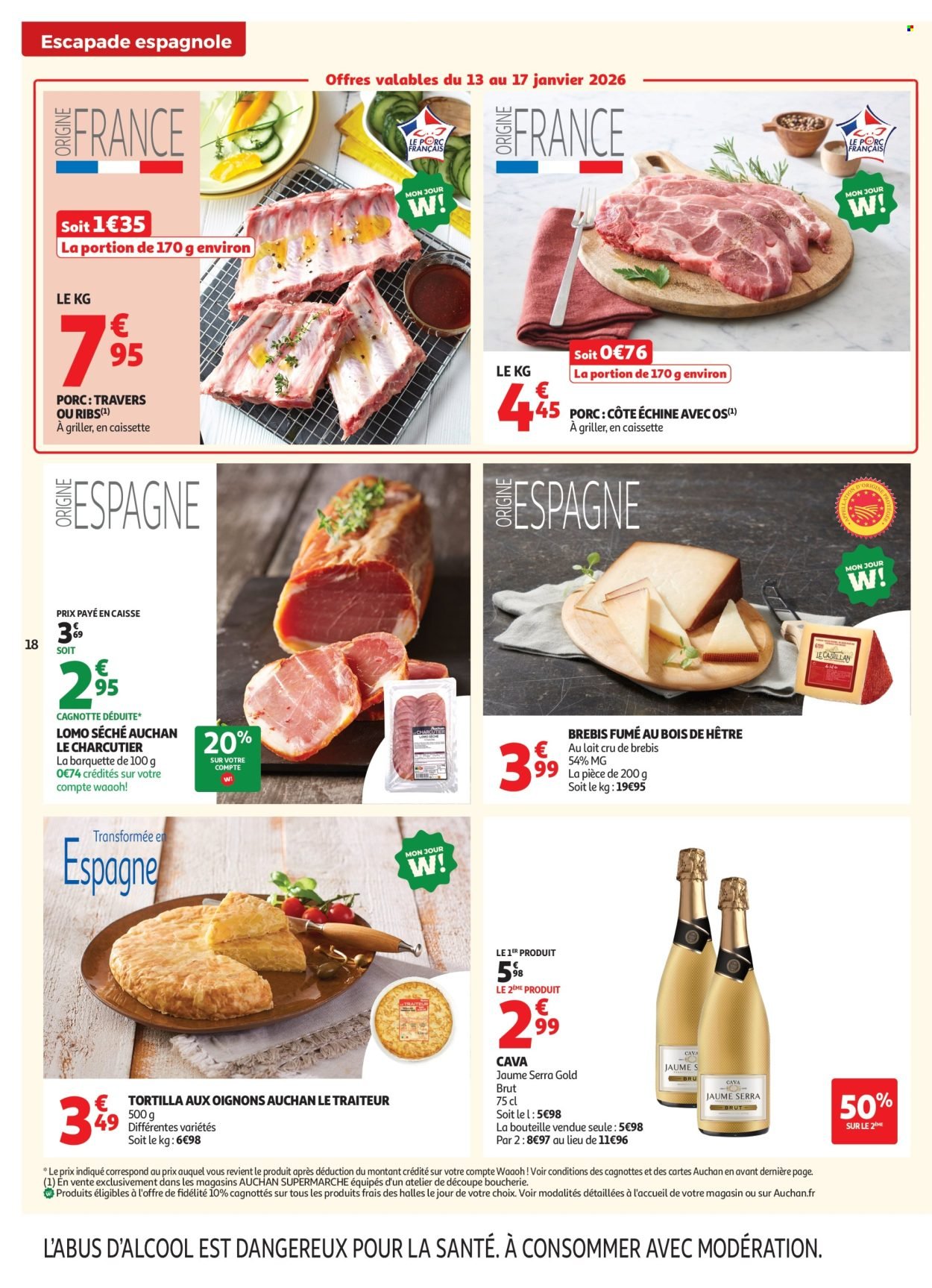 Catalogue AUCHAN - Petits prix savoureux (2026-01-13 - 2026-01-24)