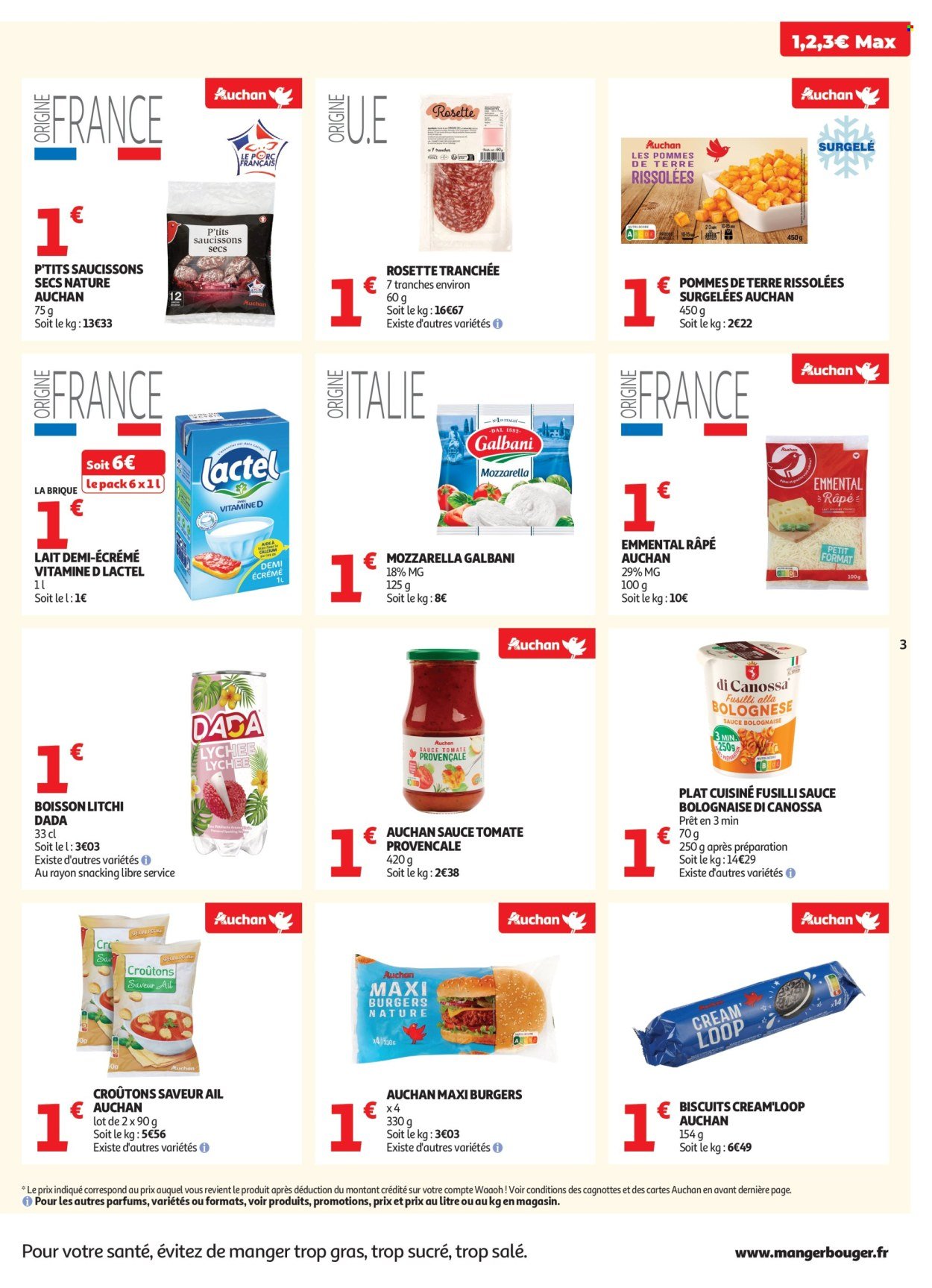 Catalogue AUCHAN - Petits prix savoureux