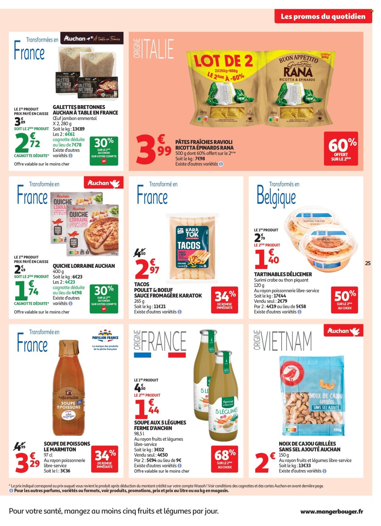 Catalogue AUCHAN - Petits prix savoureux (2026-01-13 - 2026-01-24)