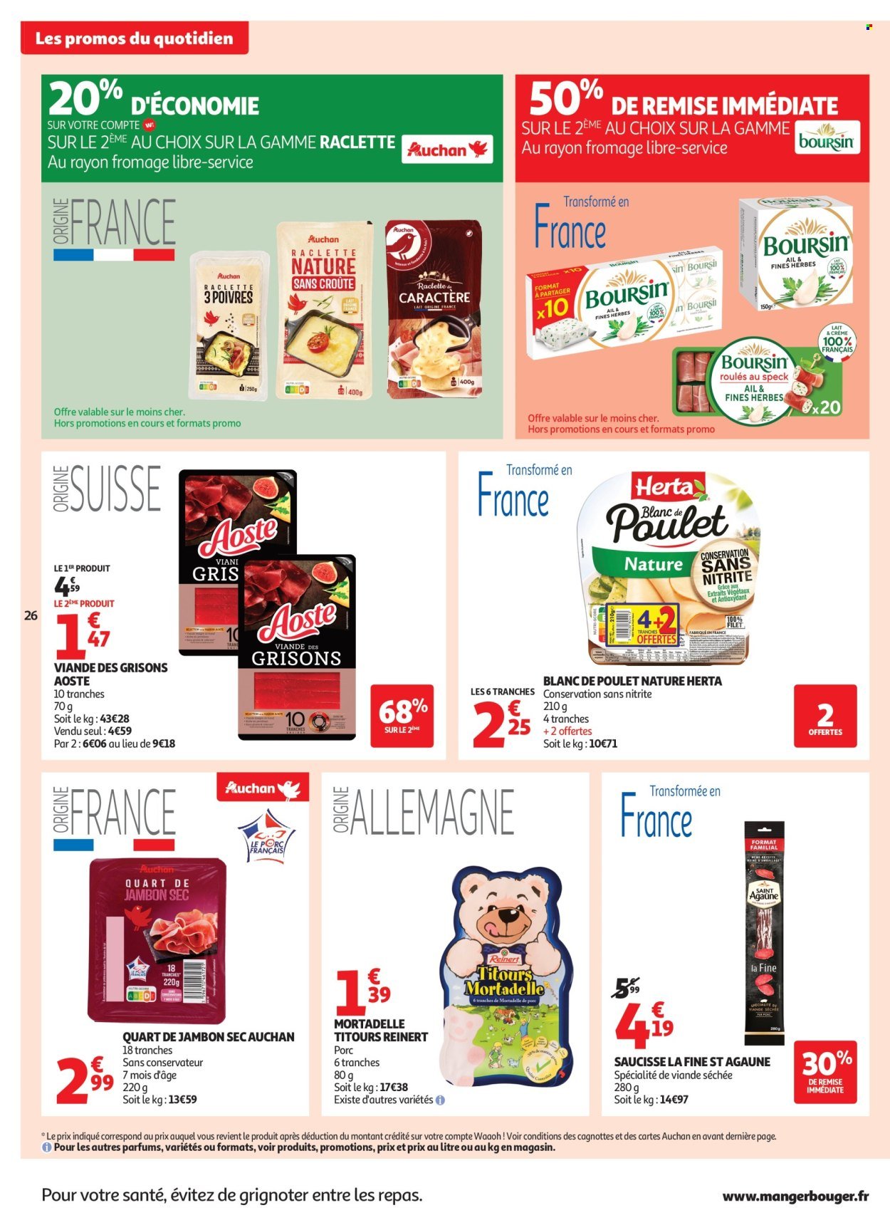 Catalogue AUCHAN - Petits prix savoureux (2026-01-13 - 2026-01-24)