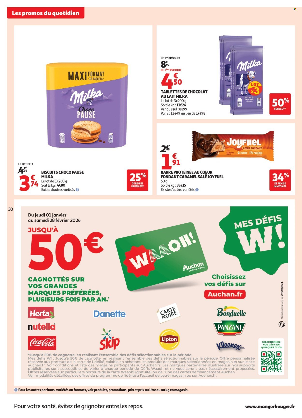 Catalogue AUCHAN - Petits prix savoureux (2026-01-13 - 2026-01-24)