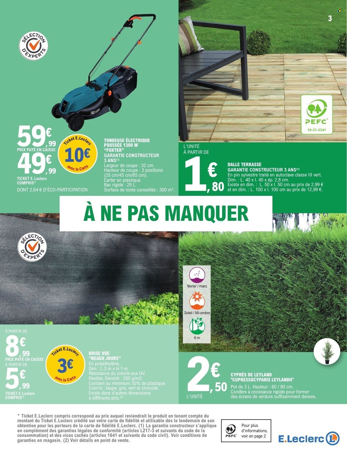 Catalogue E.LECLERC - JARDIN
