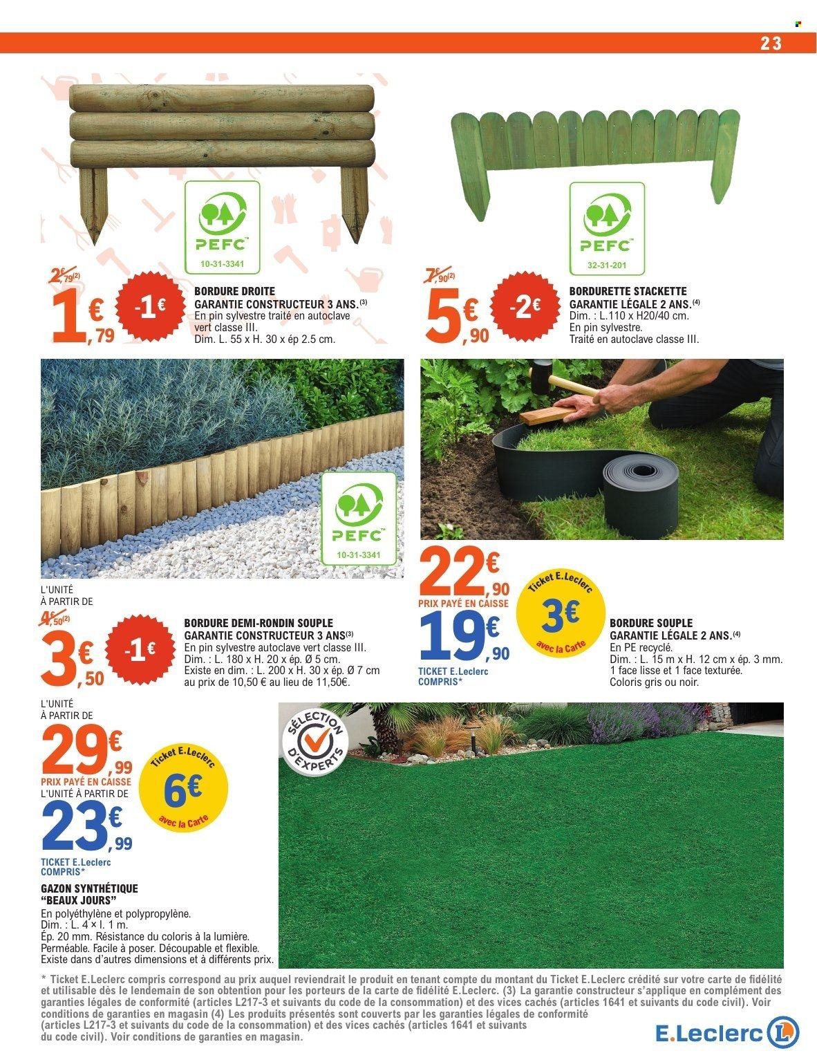 Catalogue E.LECLERC - JARDIN