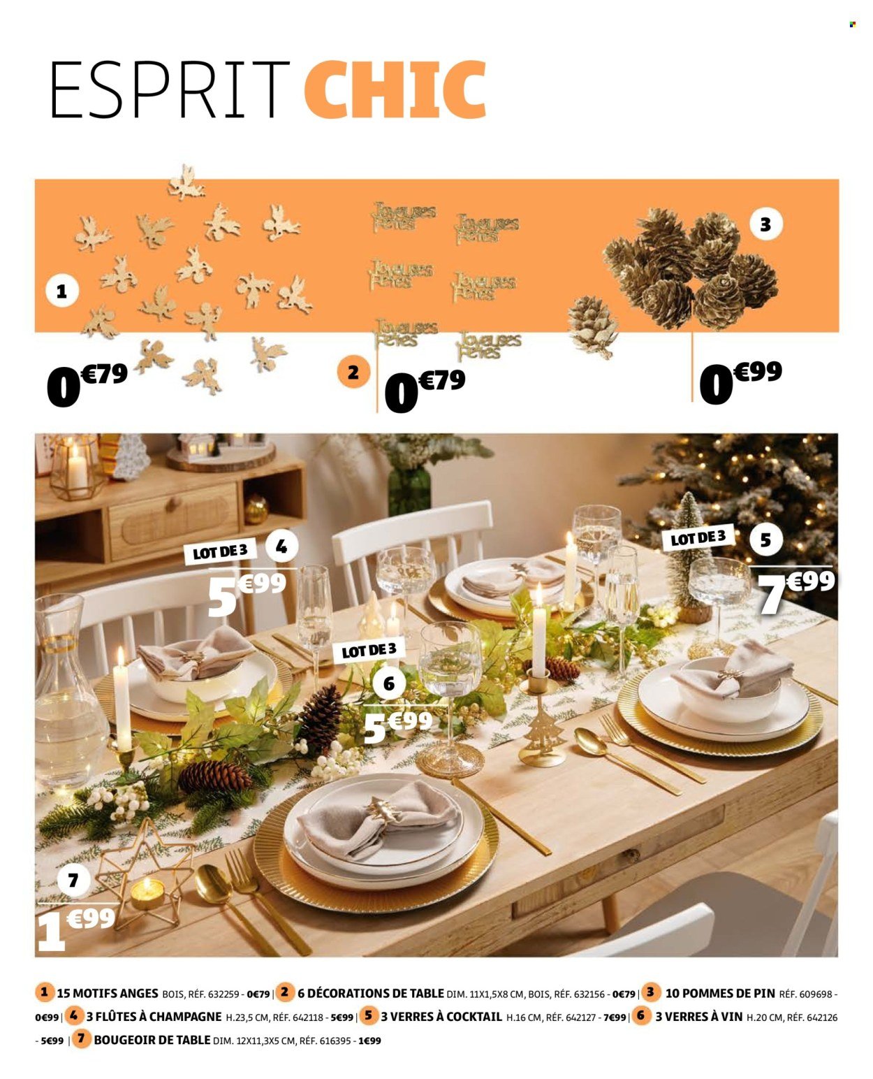 Catalogue GIFI - Tables de fêtes