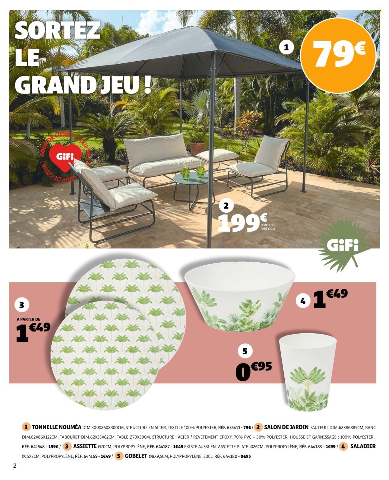 Catalogue GIFI - Le bonheur est dehors ! (2026-04-28 - 2026-05-11)