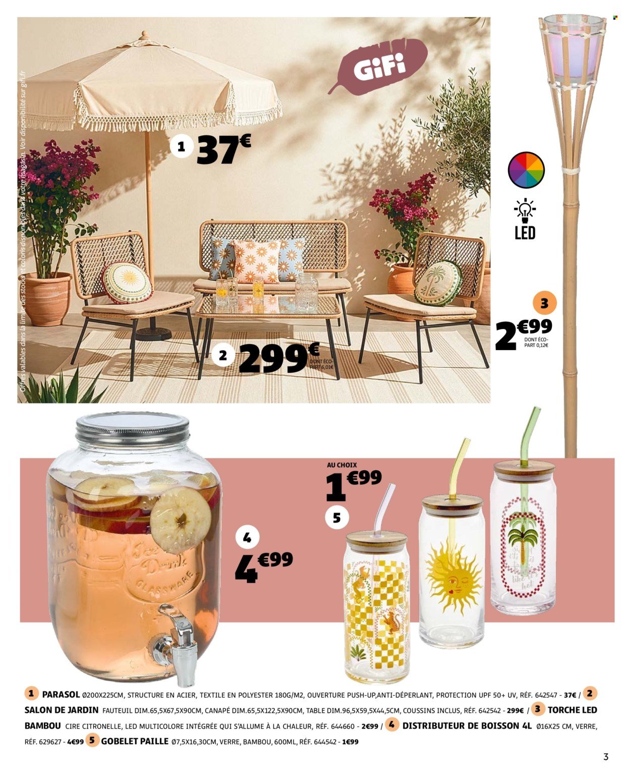 Catalogue GIFI - Le bonheur est dehors ! (2026-04-28 - 2026-05-11)