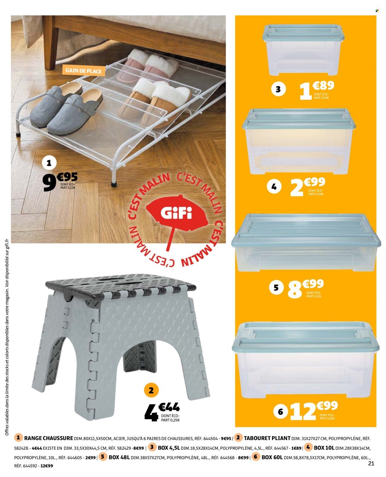 Catalogue GIFI - Le bonheur est dehors !