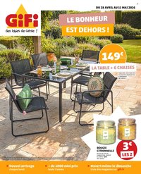Catalogue GIFI - Le bonheur est dehors !