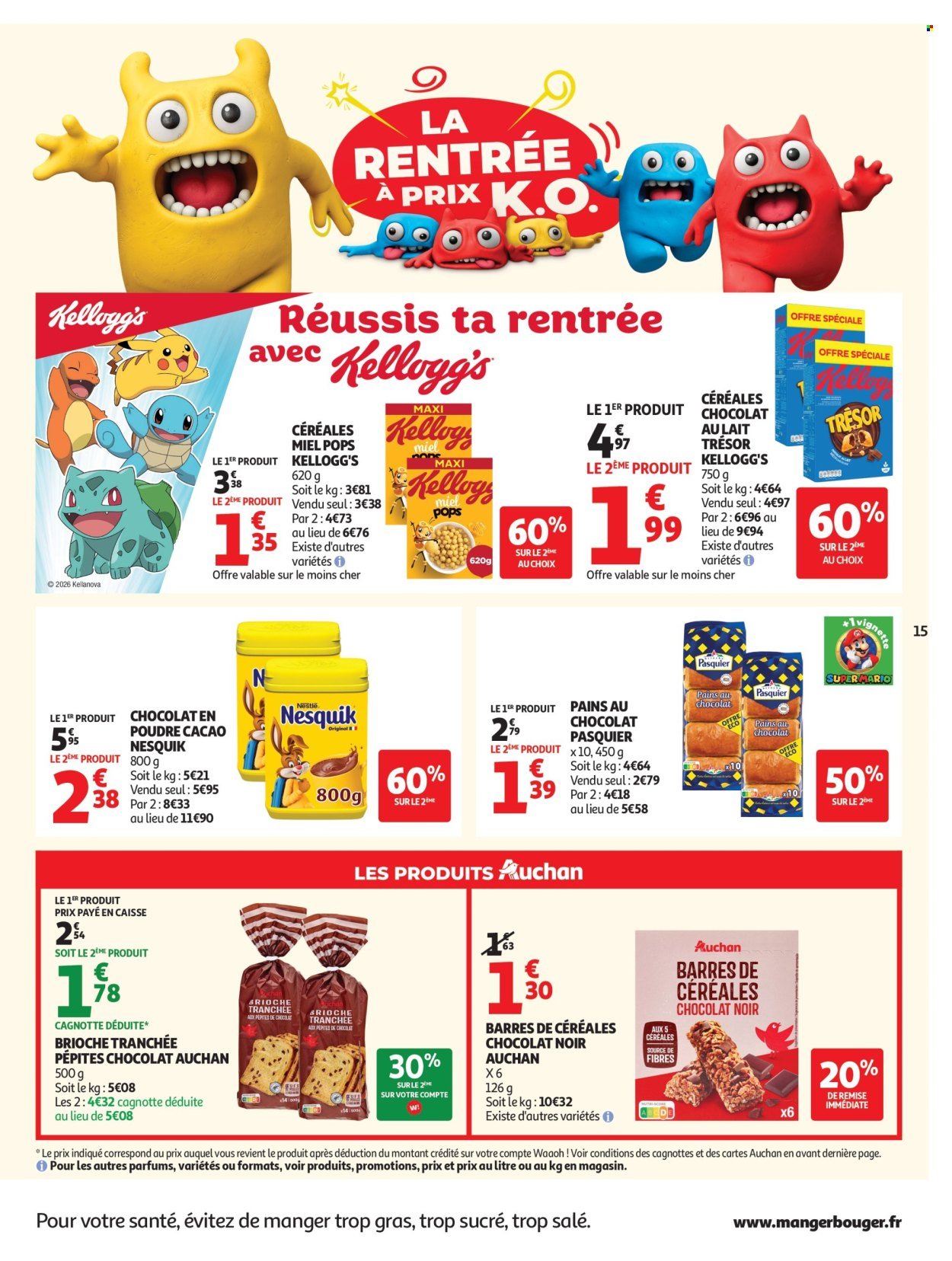 Catalogue AUCHAN - Rentrée scolaire hypers