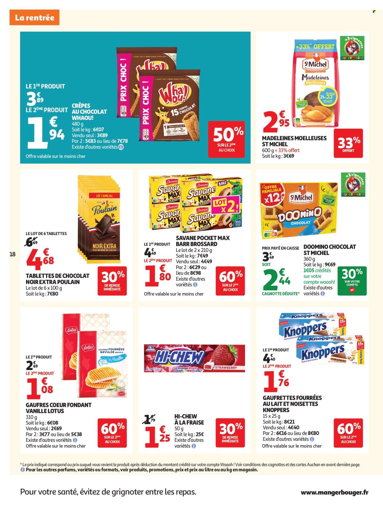 Catalogue AUCHAN - Rentrée scolaire hypers