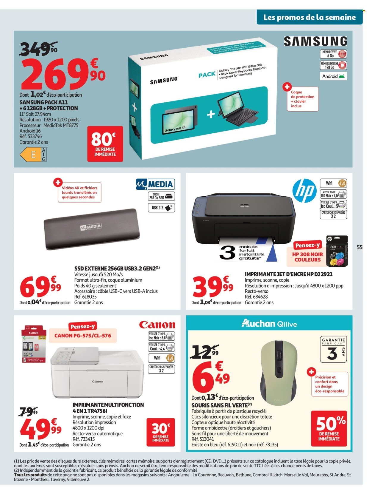 Catalogue AUCHAN - Rentrée scolaire hypers