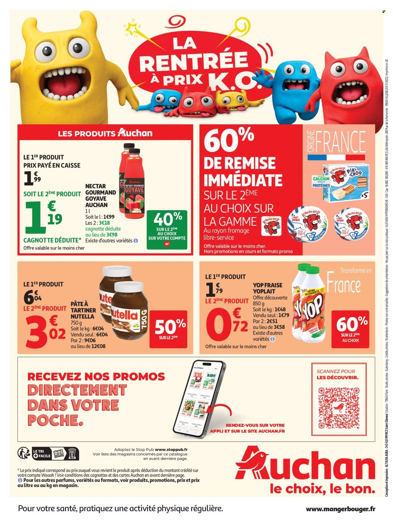 Catalogue AUCHAN - Rentrée scolaire hypers