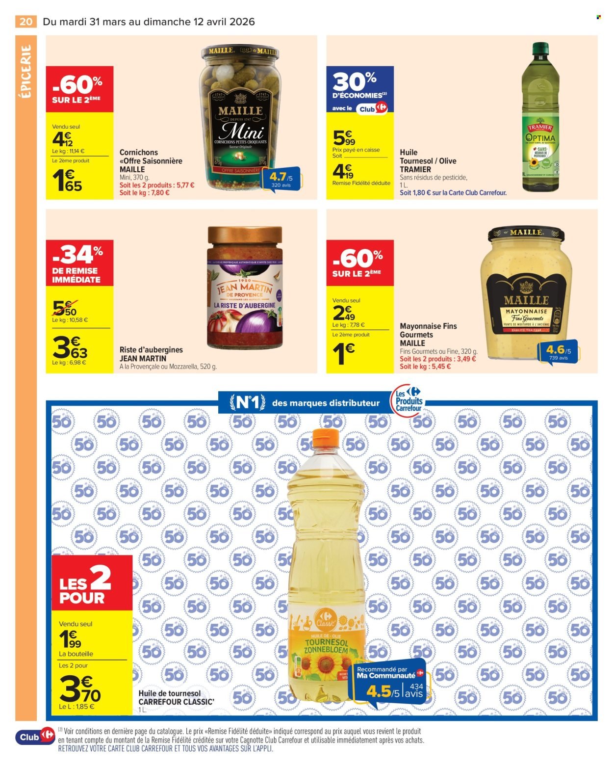 Catalogue CARREFOUR MARKET - LES PROMOS DU QUOTIDIEN ! (2026-03-31 - 2026-04-12)