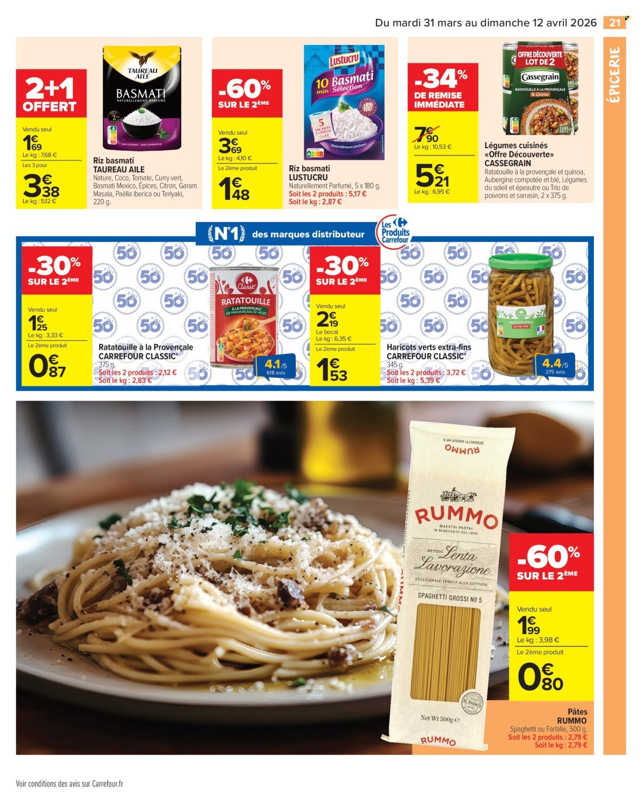 Catalogue CARREFOUR MARKET - LES PROMOS DU QUOTIDIEN ! (2026-03-31 - 2026-04-12)