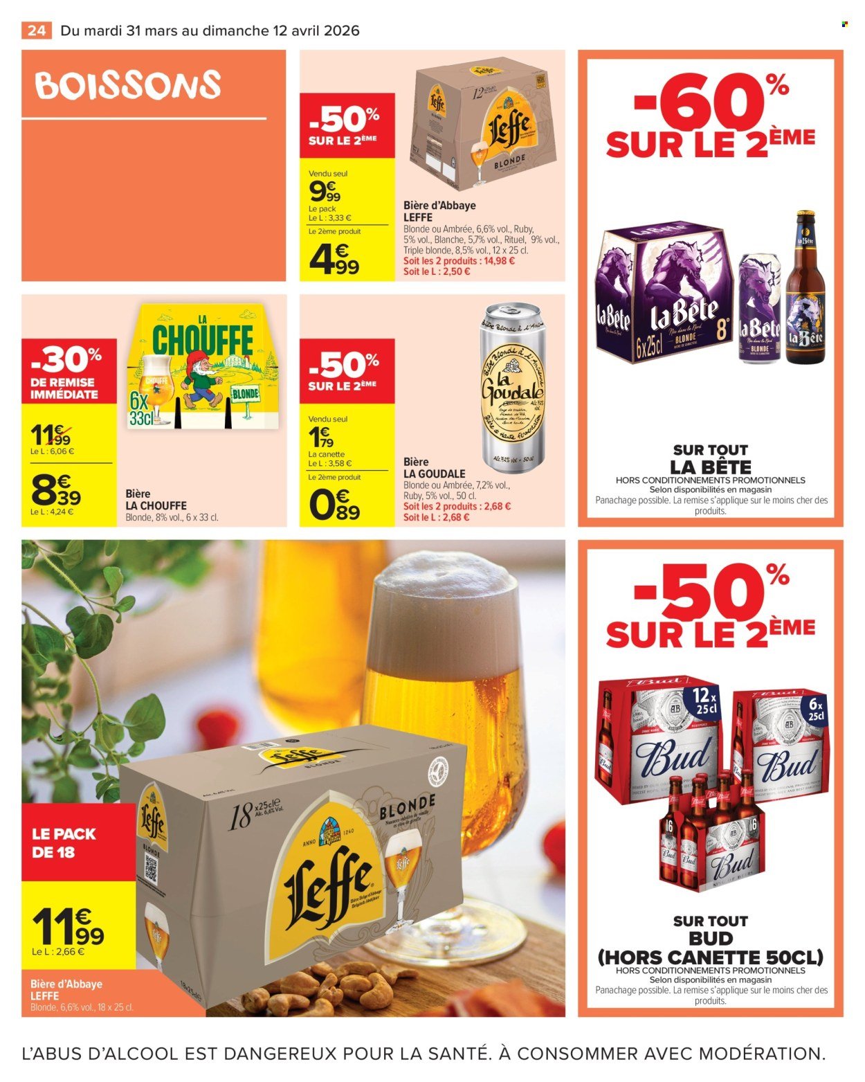 Catalogue CARREFOUR MARKET - LES PROMOS DU QUOTIDIEN ! (2026-03-31 - 2026-04-12)