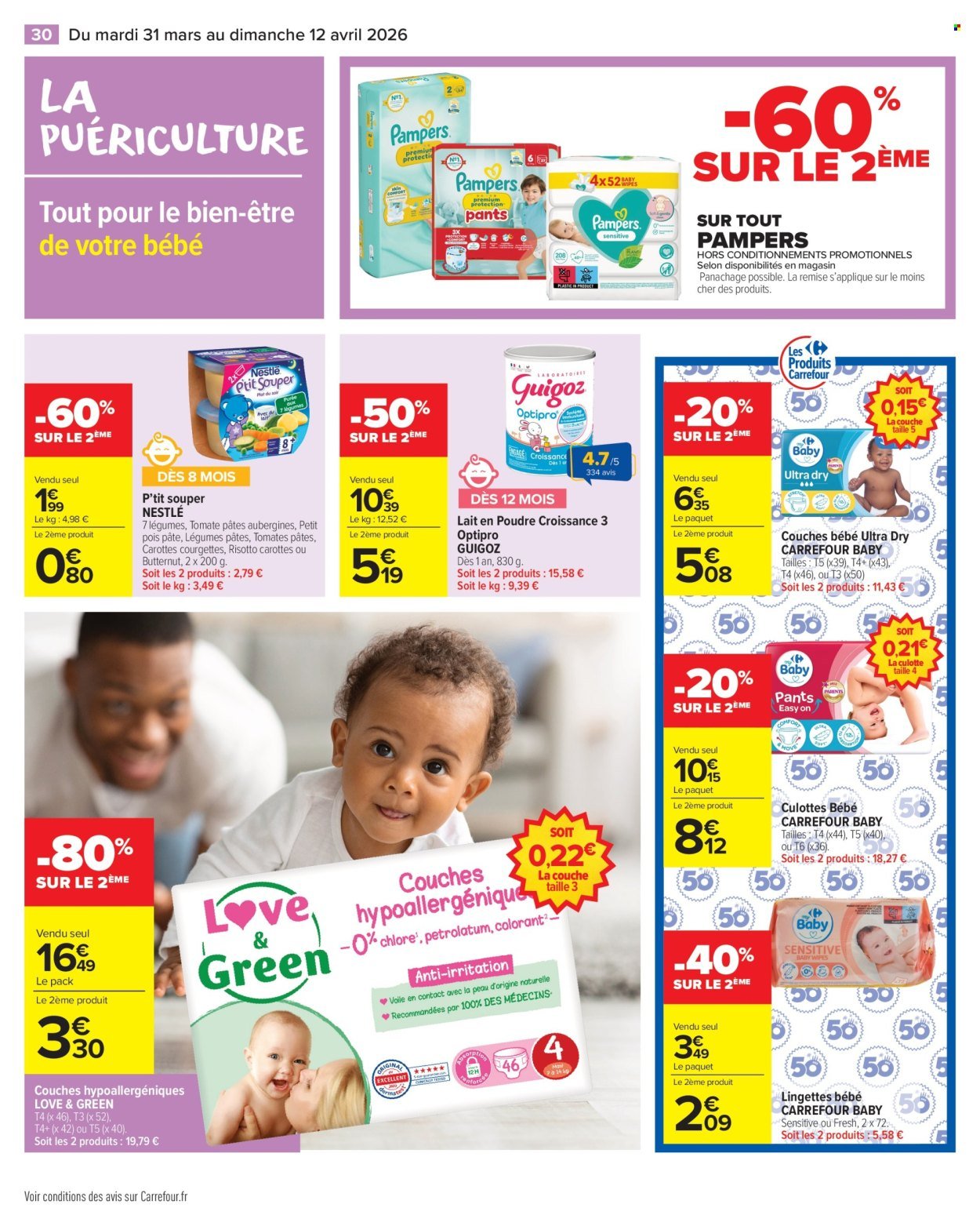 Catalogue CARREFOUR MARKET - LES PROMOS DU QUOTIDIEN ! (2026-03-31 - 2026-04-12)