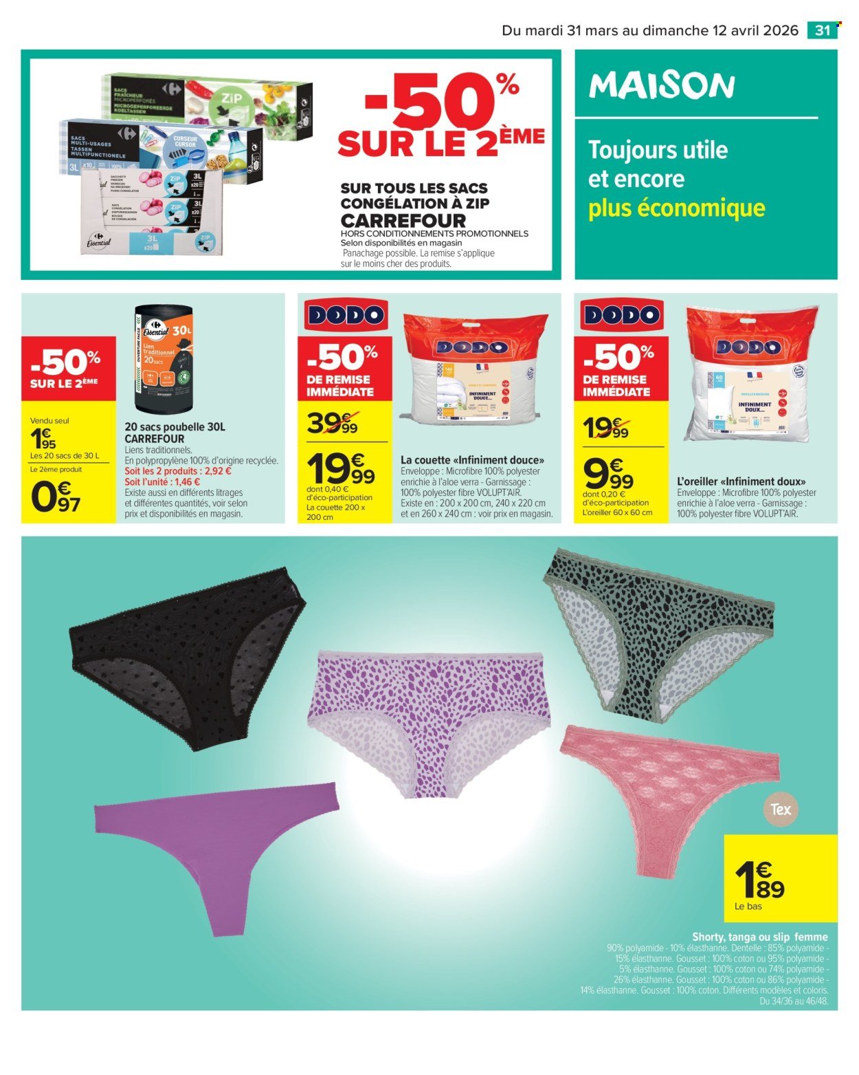 Catalogue CARREFOUR MARKET - LES PROMOS DU QUOTIDIEN !