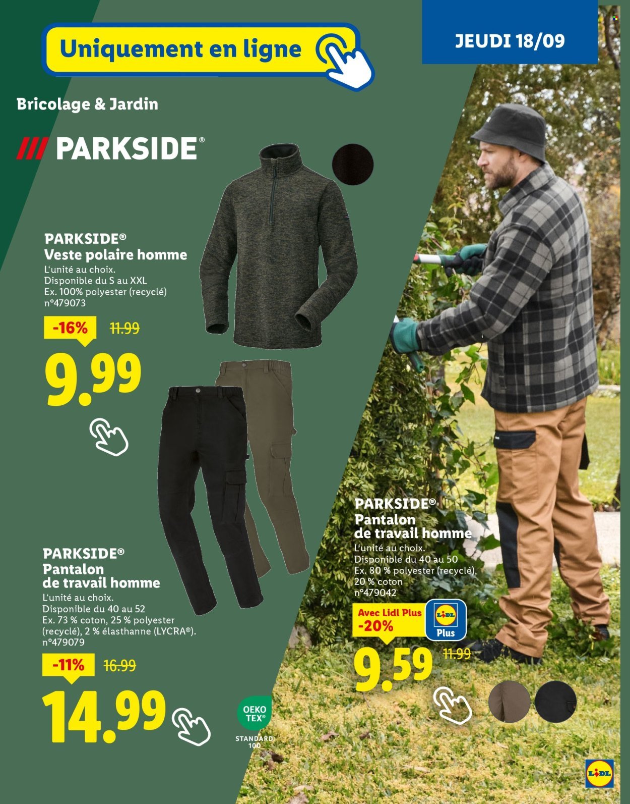 Catalogue LIDL - Catalogue Parkside (2025-09-01 - 2025-09-18)