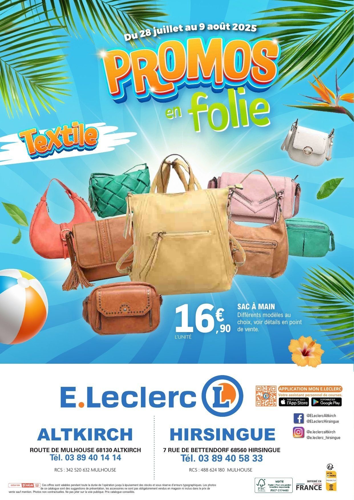 Catalogue E.LECLERC - PROMOS EN FETE (2025-07-28 - 2025-08-09)