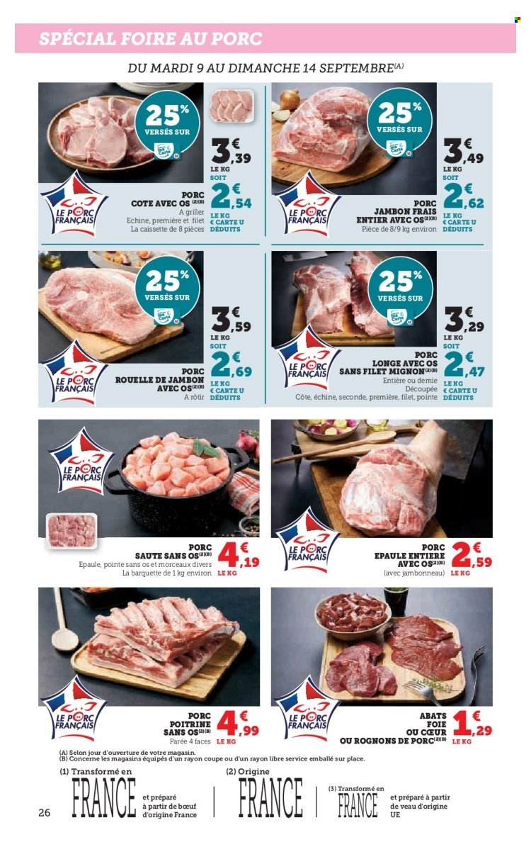 Catalogue HYPER U - Les prix bas de la semaine (2025-09-09 - 2025-09-21)