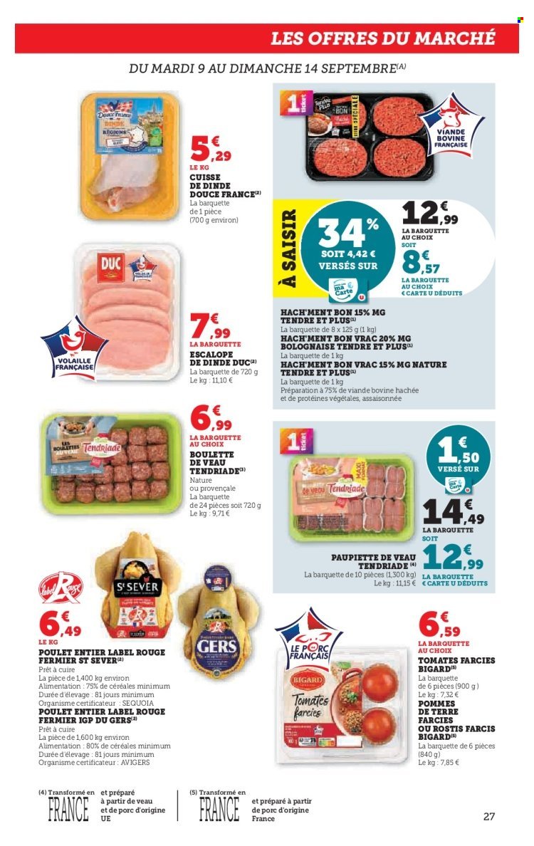 Catalogue HYPER U - Les prix bas de la semaine (2025-09-09 - 2025-09-21)