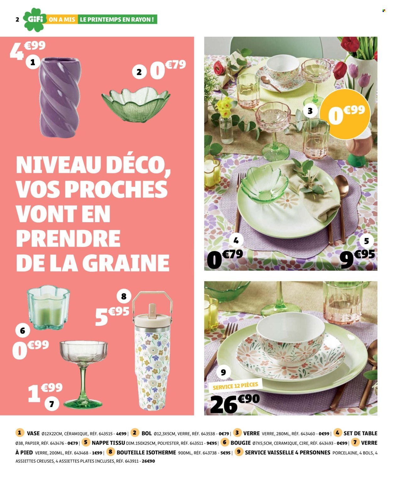 Catalogue GIFI - On a mis le printemps en rayon !