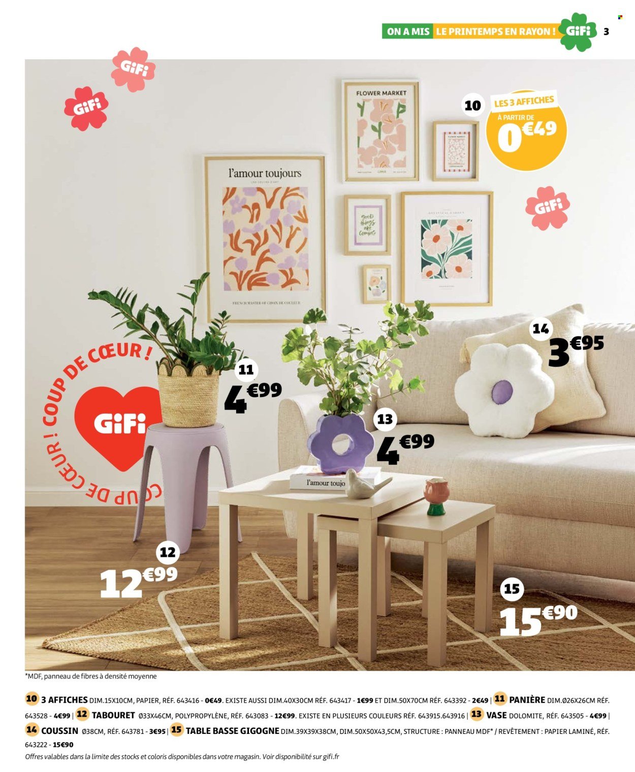 Catalogue GIFI - On a mis le printemps en rayon !