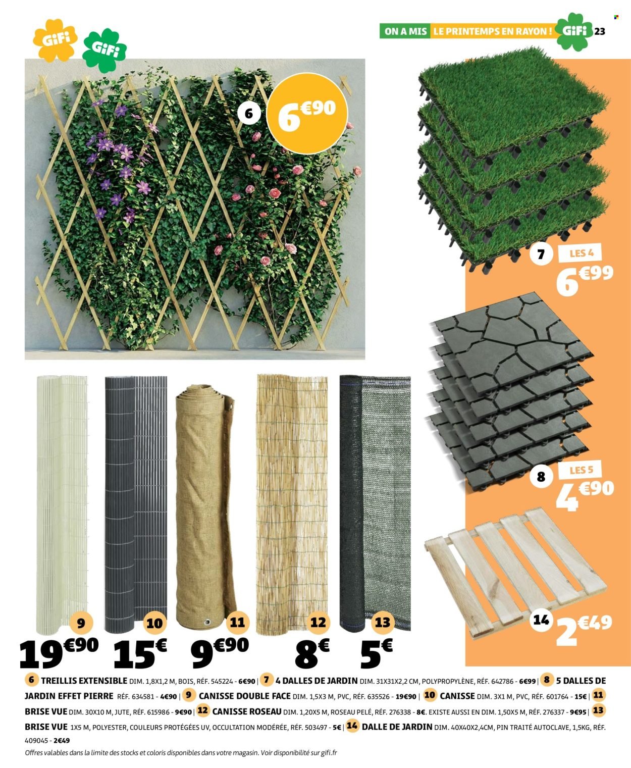 Catalogue GIFI - On a mis le printemps en rayon !
