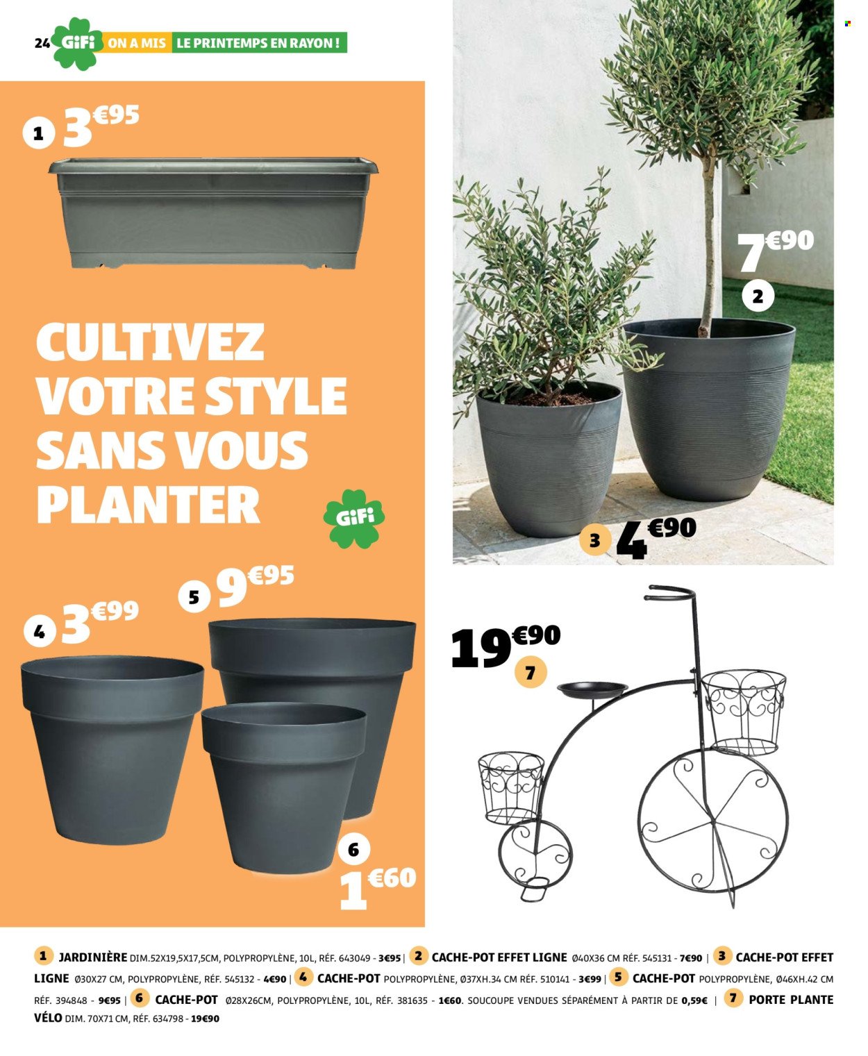 Catalogue GIFI - On a mis le printemps en rayon !