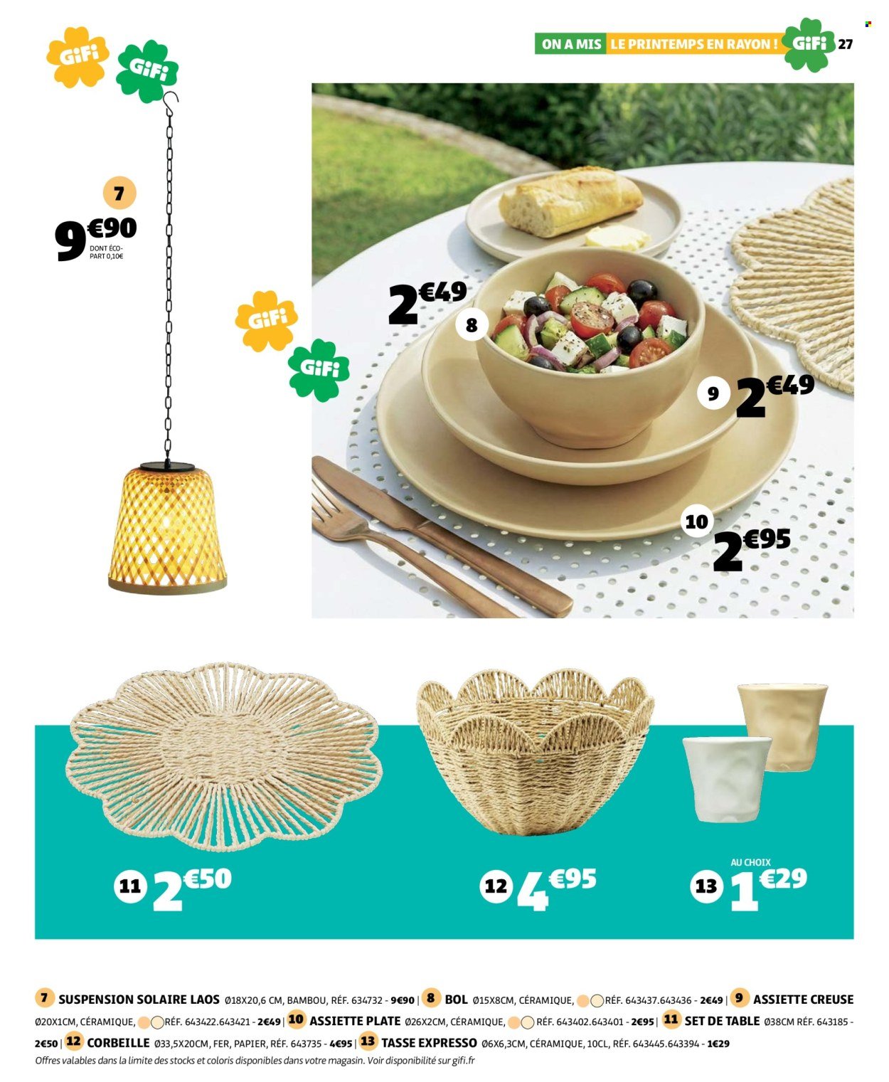 Catalogue GIFI - On a mis le printemps en rayon !