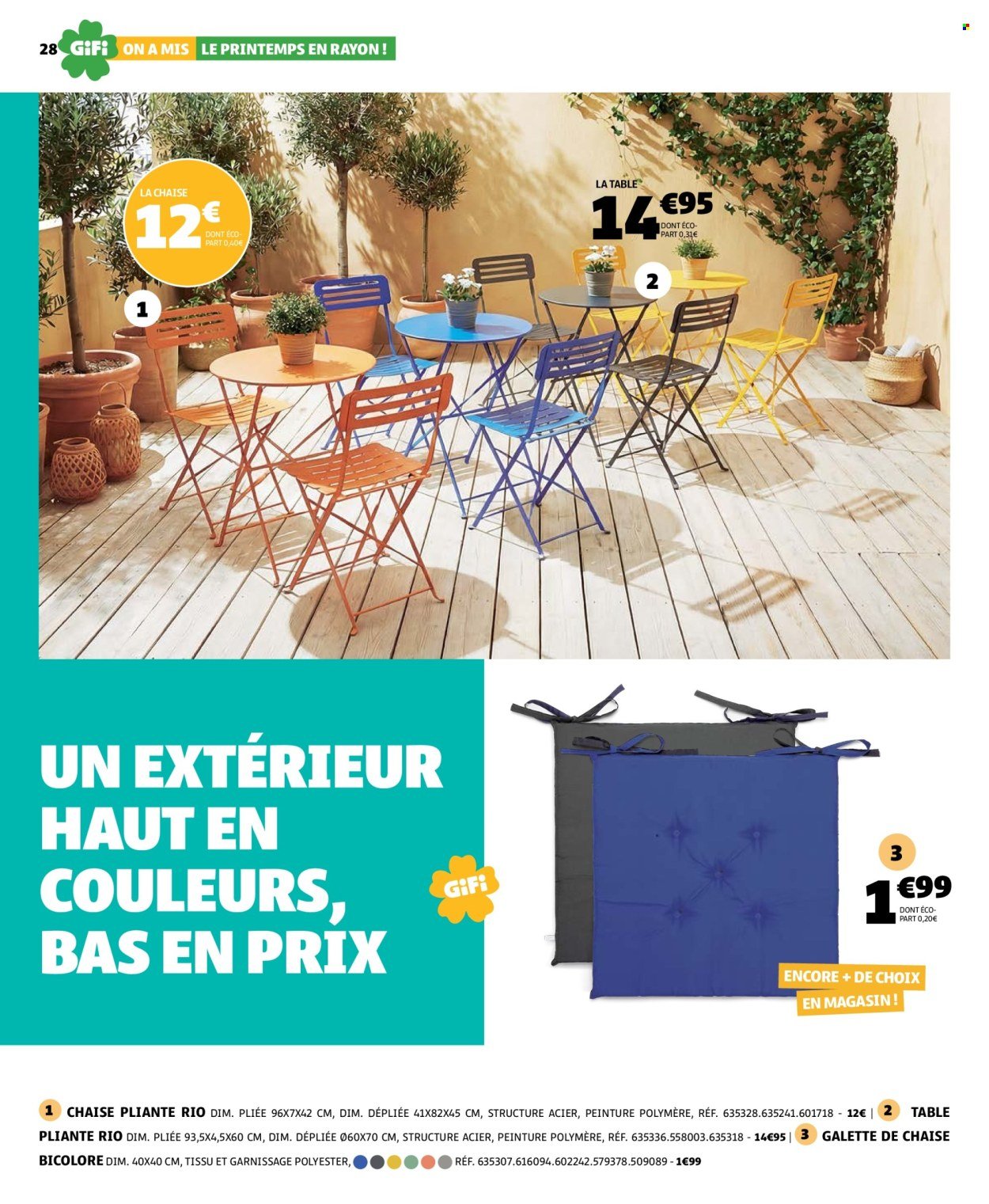 Catalogue GIFI - On a mis le printemps en rayon !