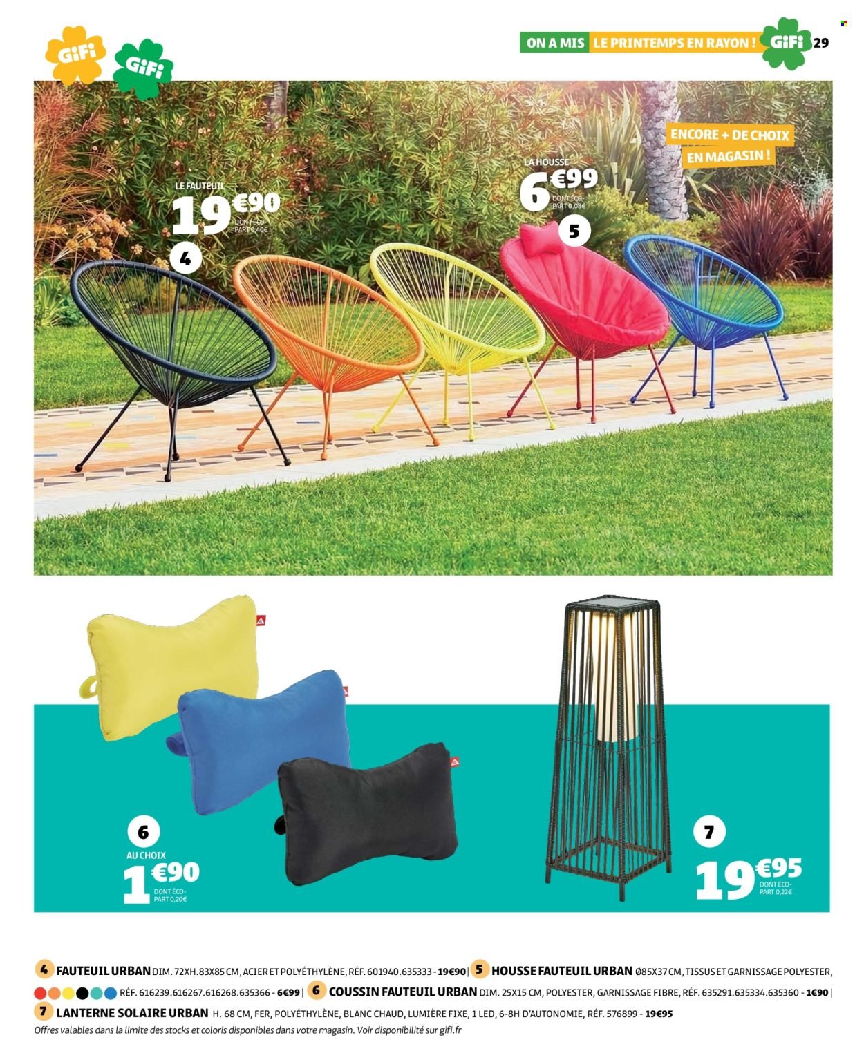 Catalogue GIFI - On a mis le printemps en rayon !