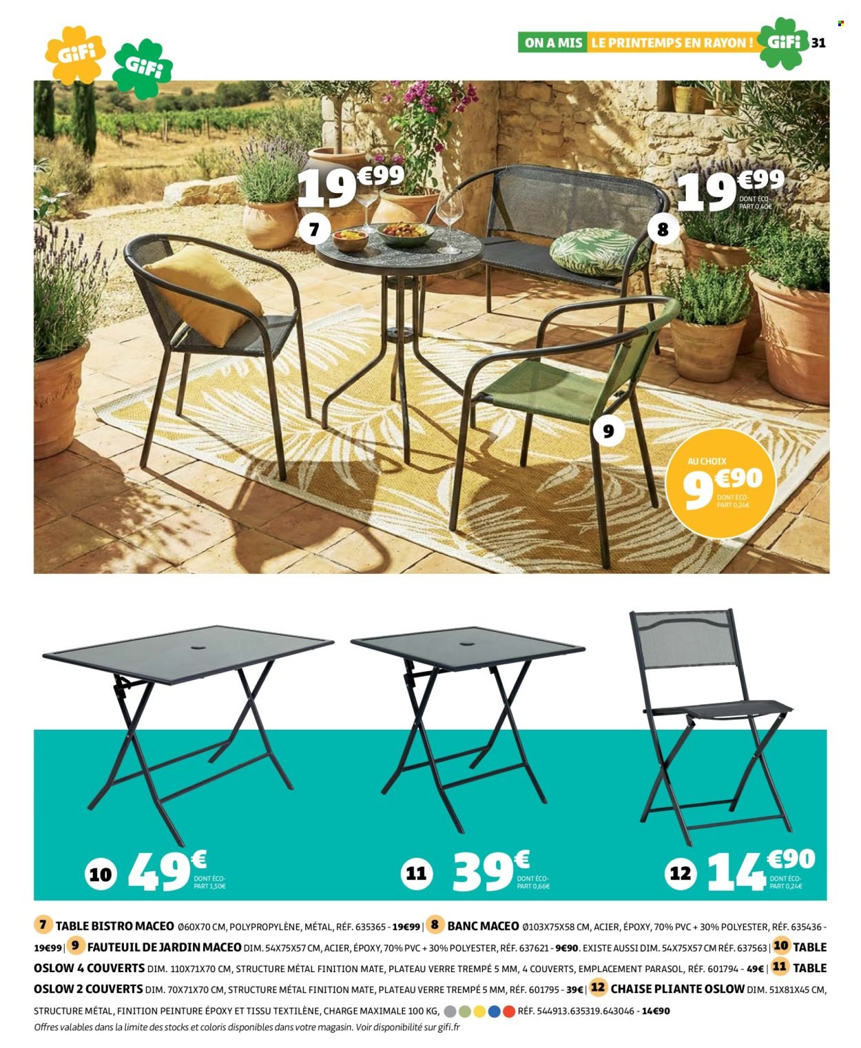 Catalogue GIFI - On a mis le printemps en rayon !