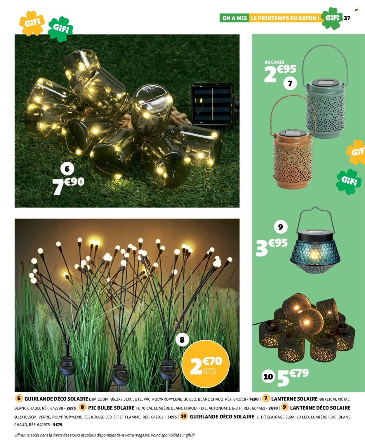 Catalogue GIFI - On a mis le printemps en rayon !