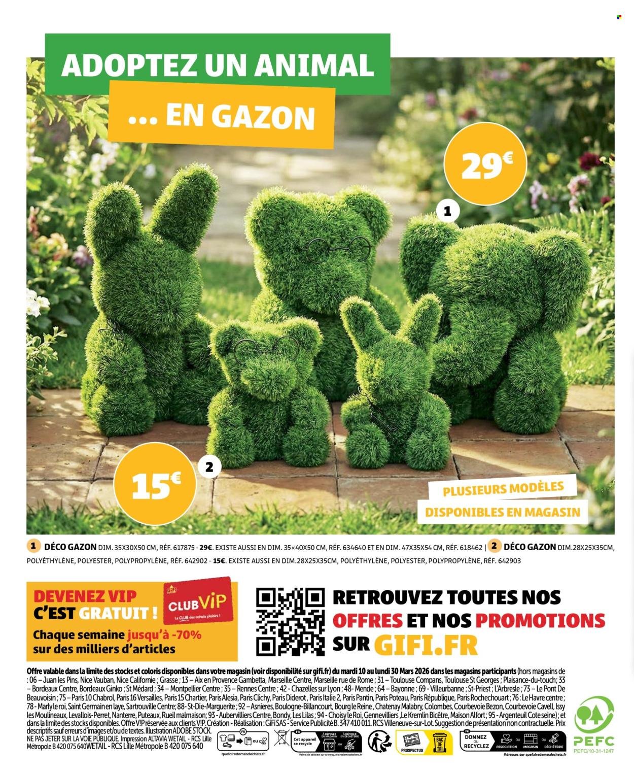 Catalogue GIFI - On a mis le printemps en rayon !