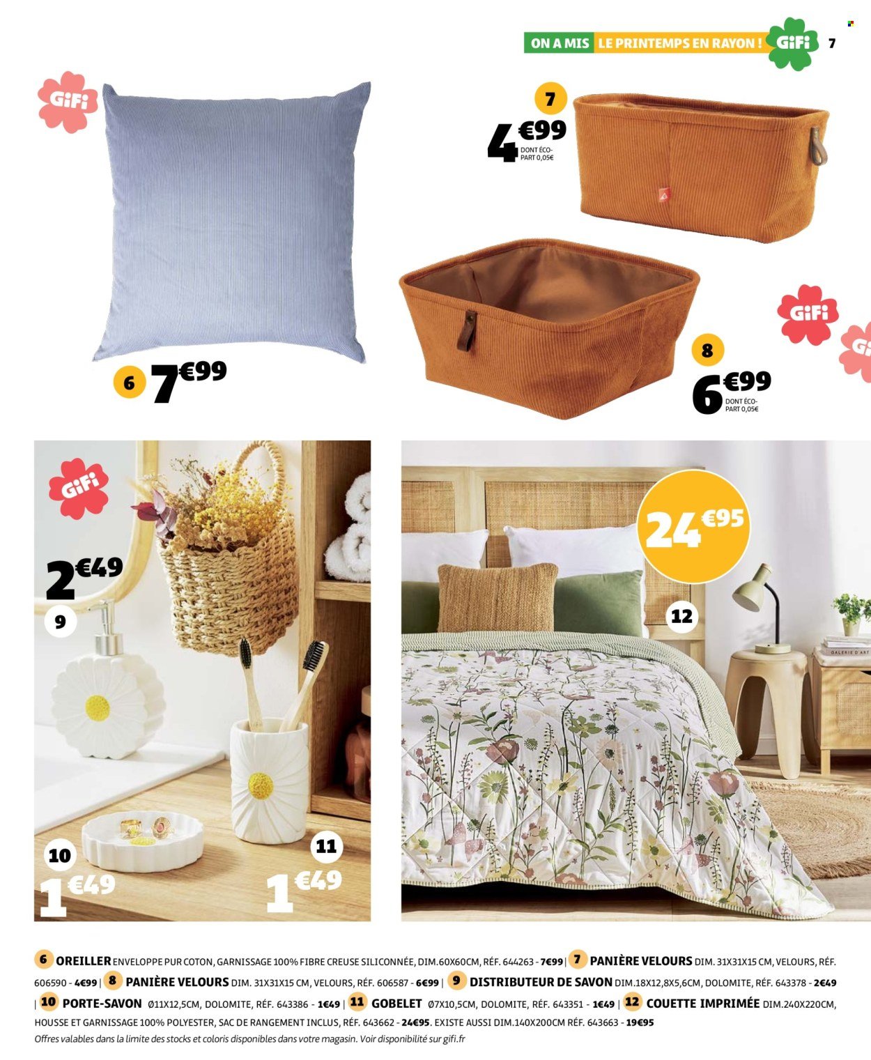 Catalogue GIFI - On a mis le printemps en rayon !