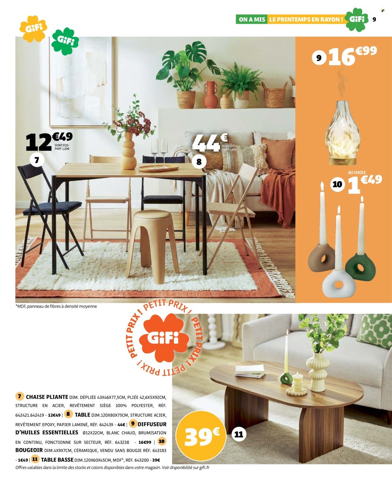 Catalogue GIFI - On a mis le printemps en rayon !