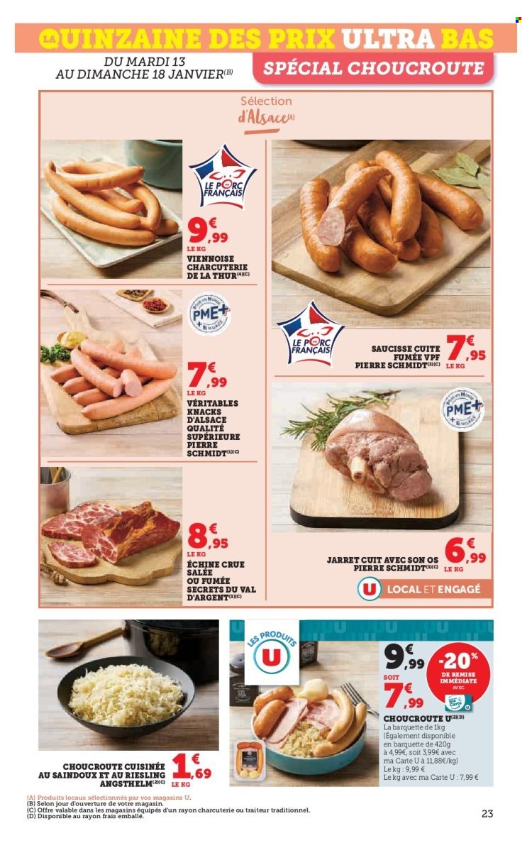 Catalogue HYPER U - Les prix bas de la semaine (2026-01-13 - 2026-01-25)