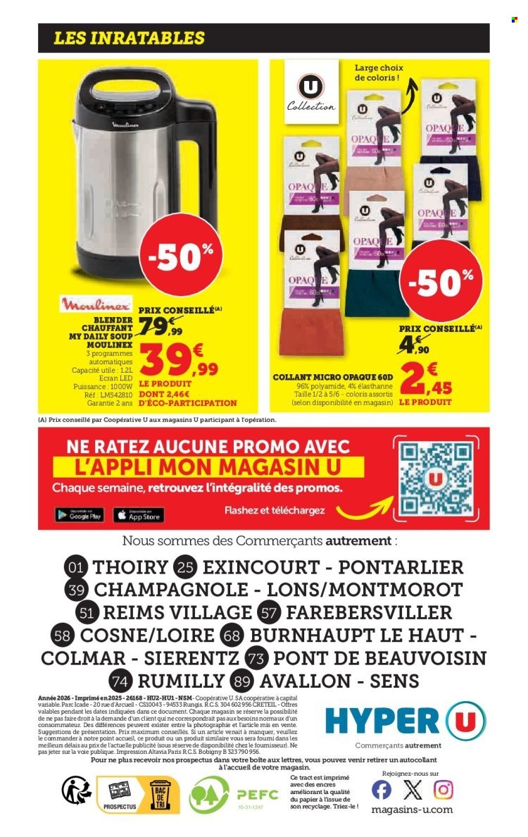 Catalogue HYPER U - Les prix bas de la semaine