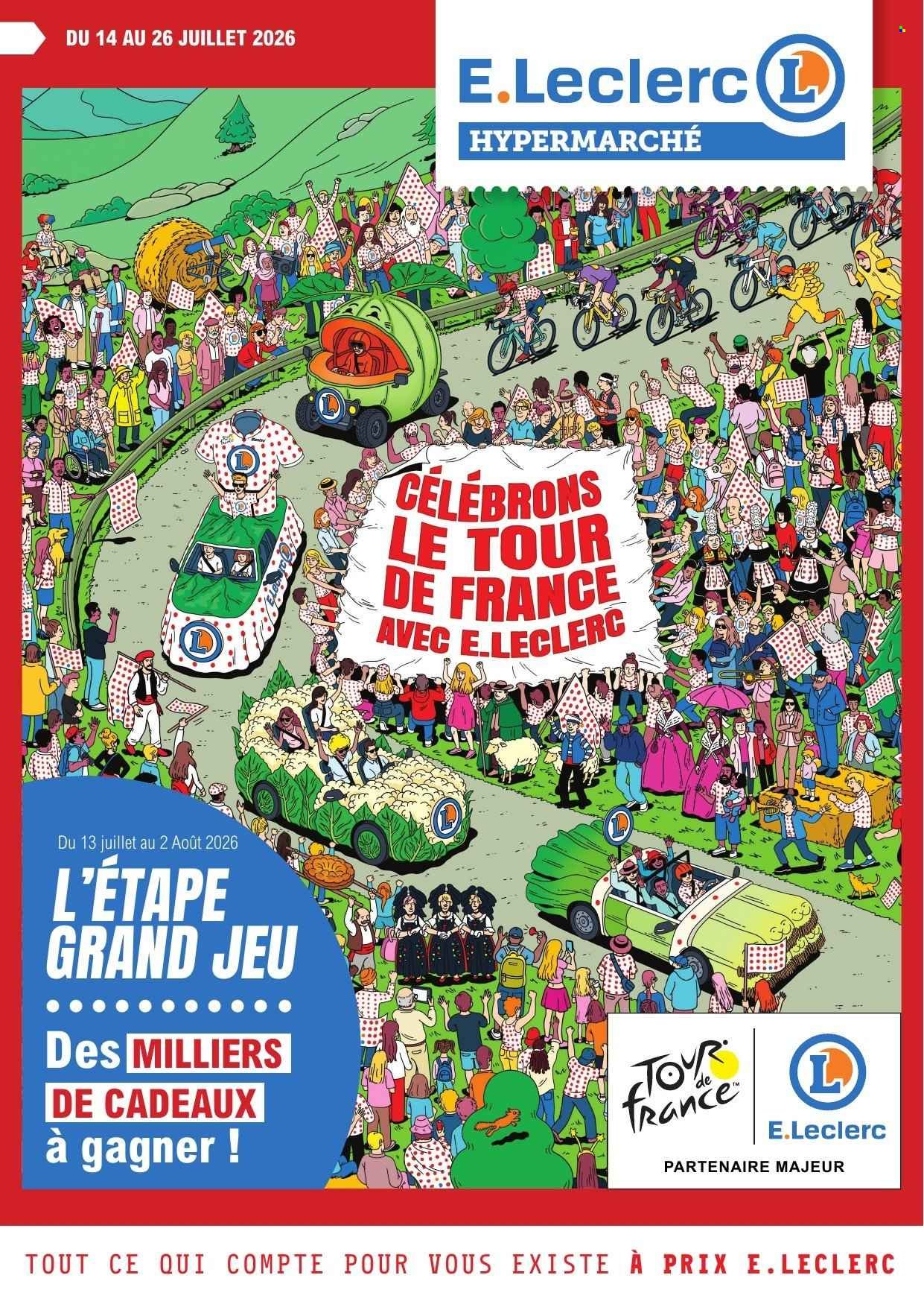 Catalogue E.LECLERC - Du mardi 14 juillet 2026