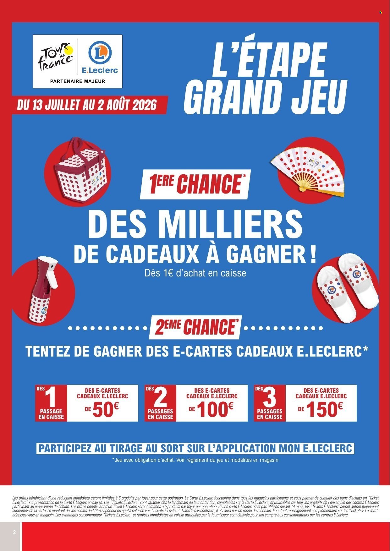 Catalogue E.LECLERC - Du mardi 14 juillet 2026