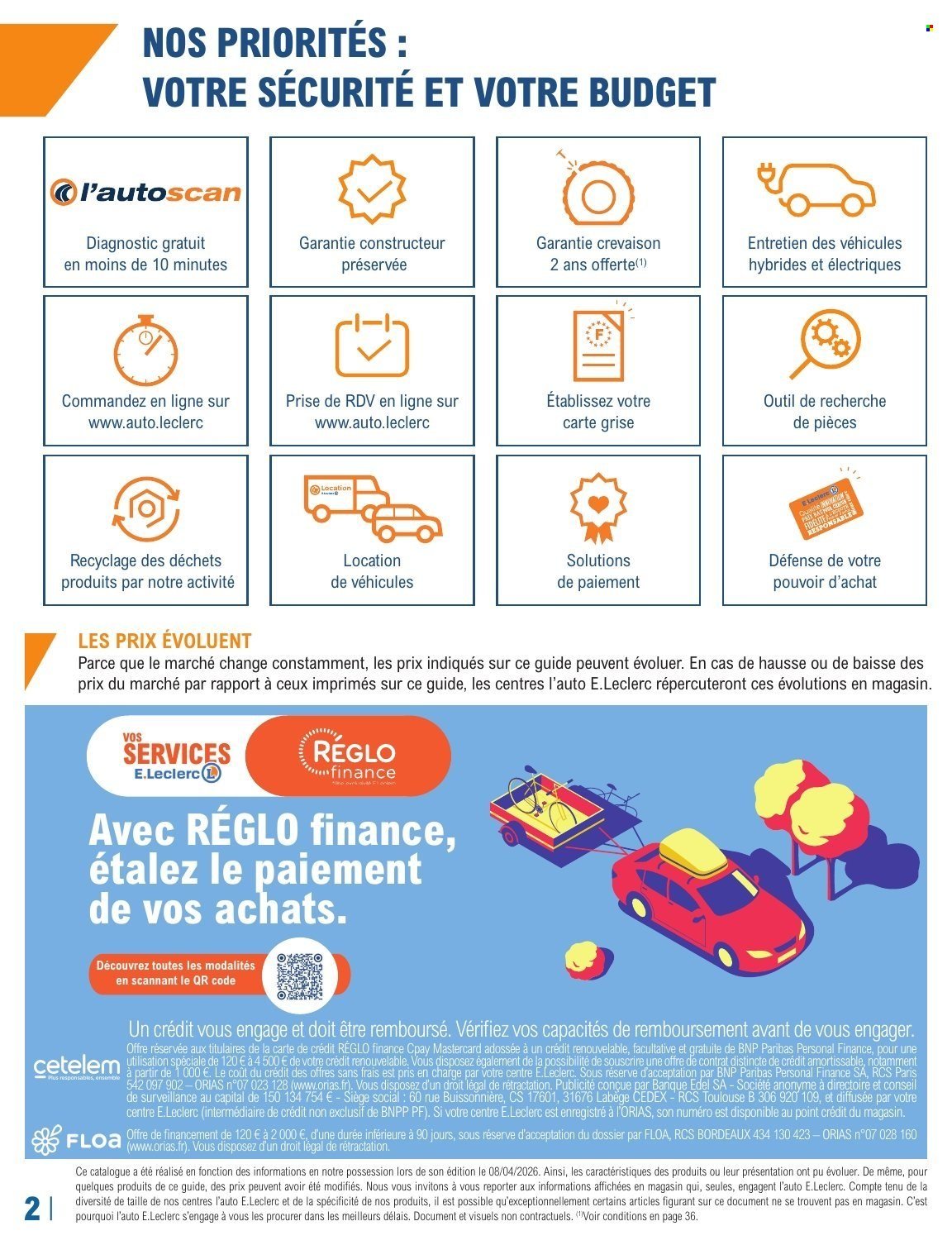 Catalogue E.LECLERC - GUIDE AUTO 2026-2027