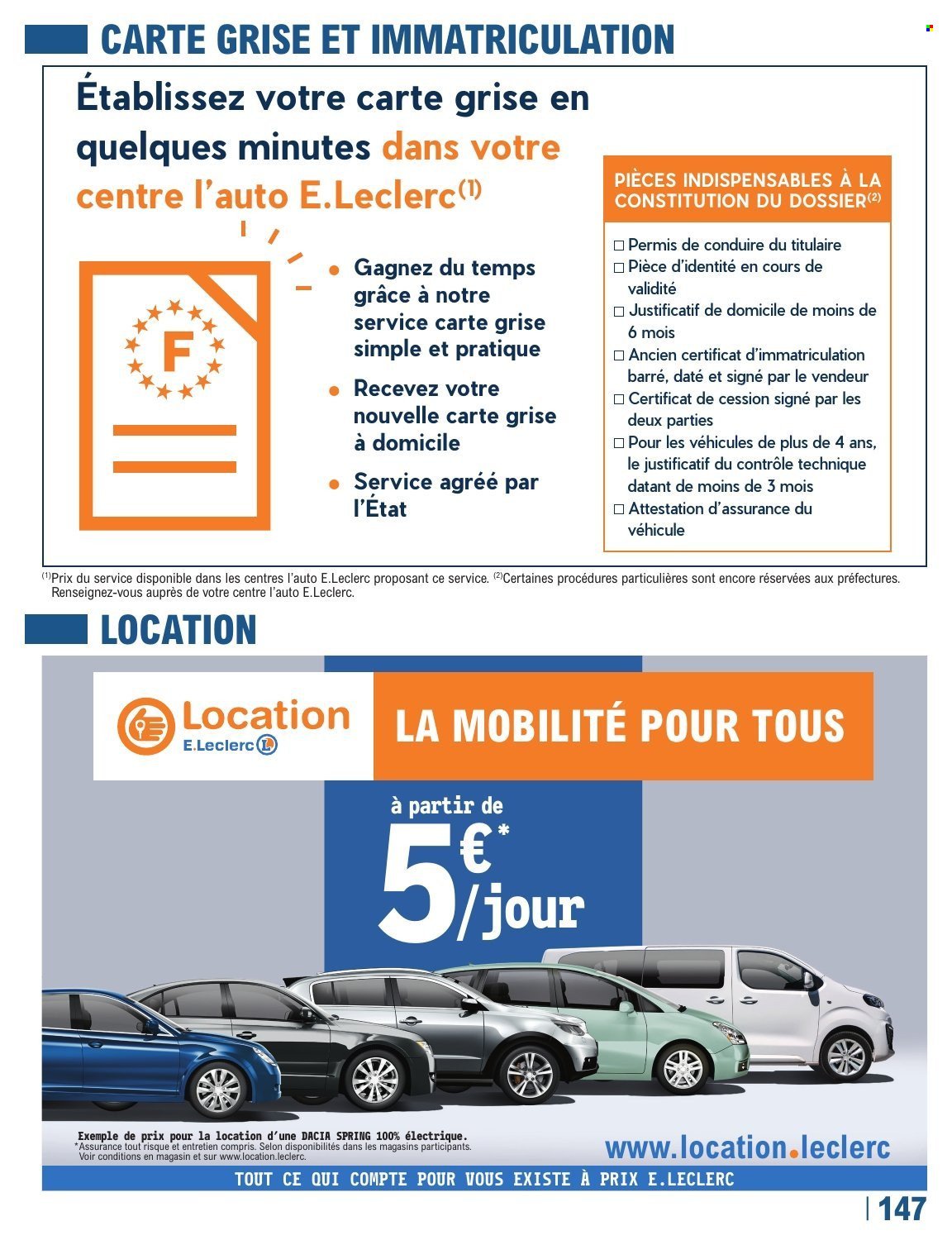 Catalogue E.LECLERC - GUIDE AUTO 2026-2027