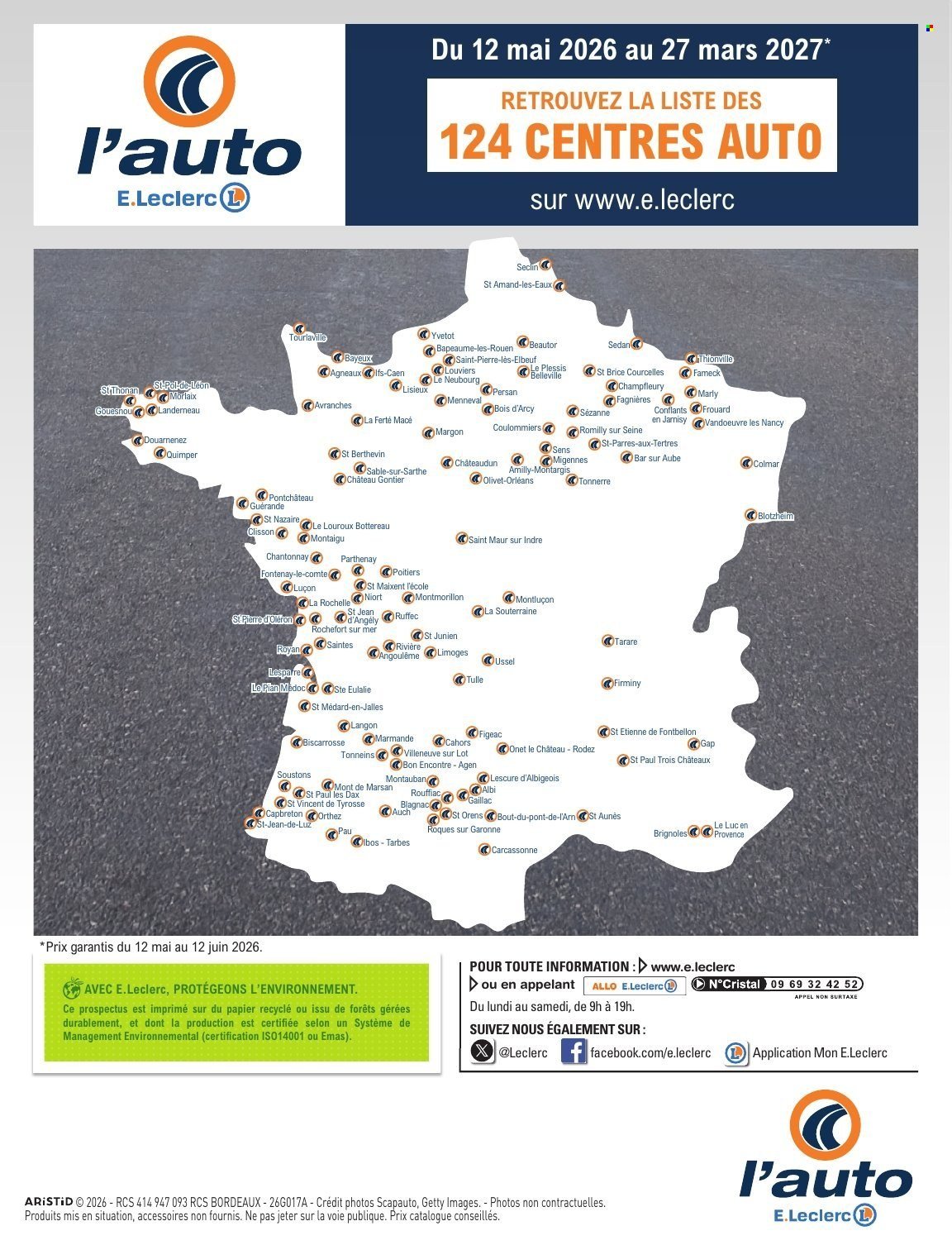 Catalogue E.LECLERC - GUIDE AUTO 2026-2027