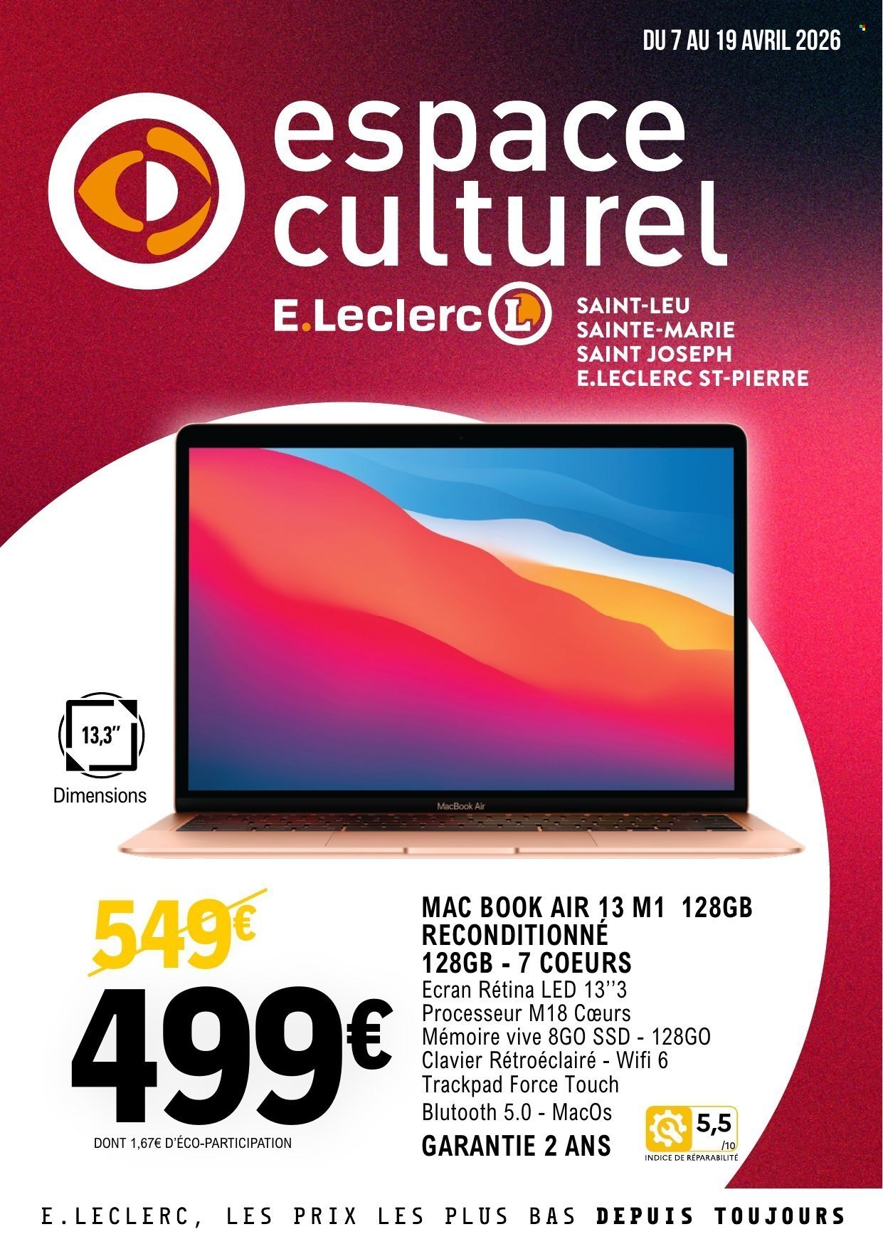Catalogue E.LECLERC - Du mardi 7 avril 2026